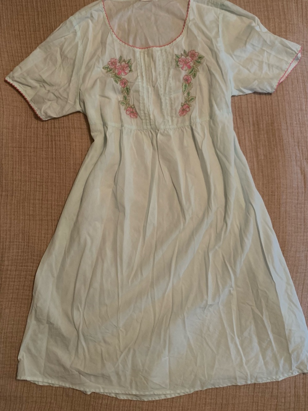 wacoal - vintage babydoll cotton night gown